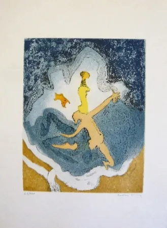 Eau-Forte Et Aquatinte Tanning - Composition 6