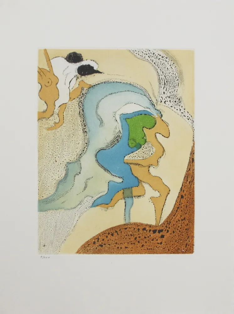 Eau-Forte Et Aquatinte Tanning - Midi et demi