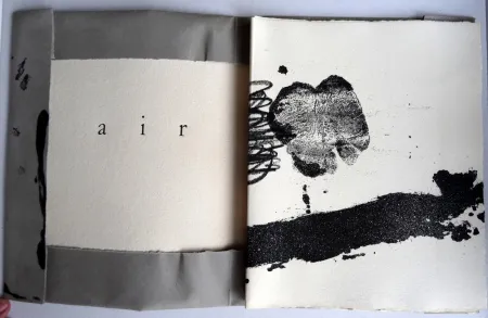 Livre Illustré Tàpies - Air - Tàpies André du Bouchet - Maeght