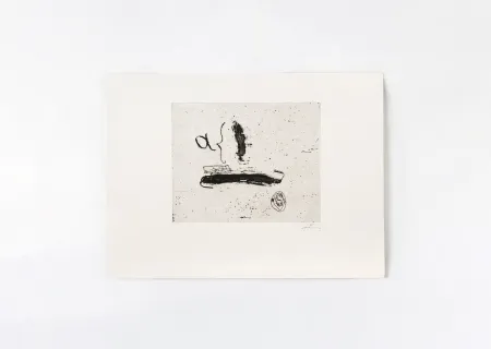 Gravure Tàpies - Alpha 