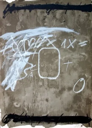 Lithographie Tàpies - BERLINER-SUITE