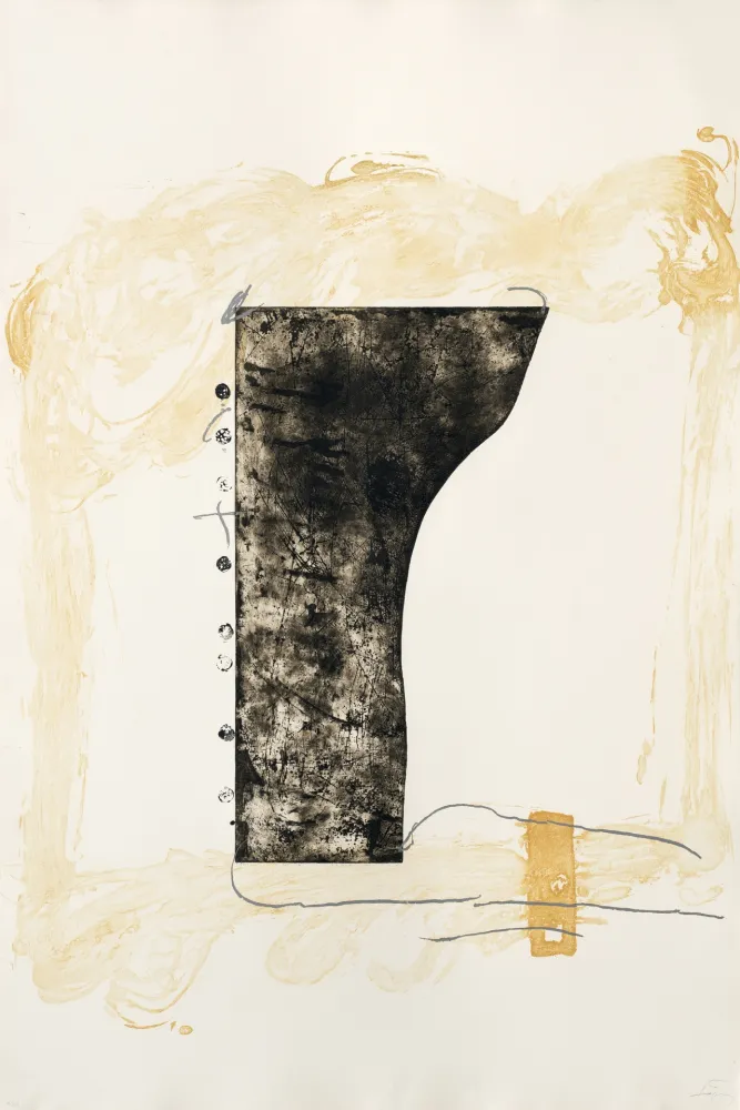 Gravure Tàpies - Boutonné 