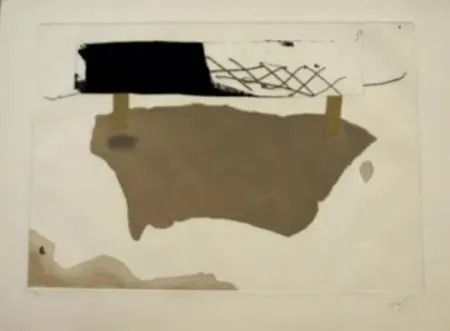 Eau-Forte Tàpies - Cartró