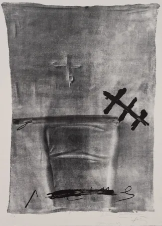 Lithographie Tàpies - 
