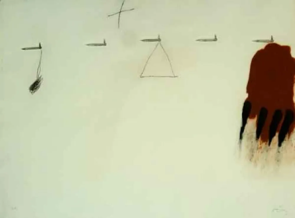 Eau-Forte Tàpies - CLAUS I DITADES