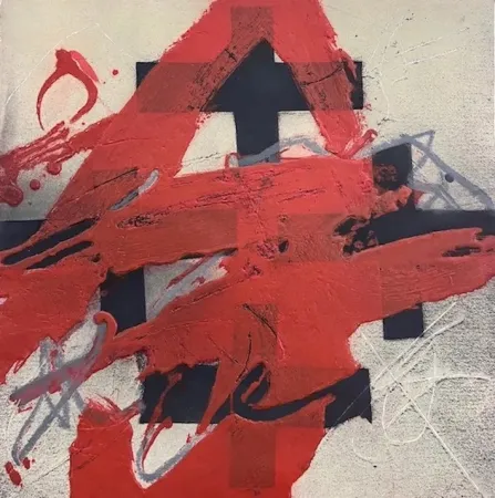 Eau-Forte Tàpies - Cobertura de Roig