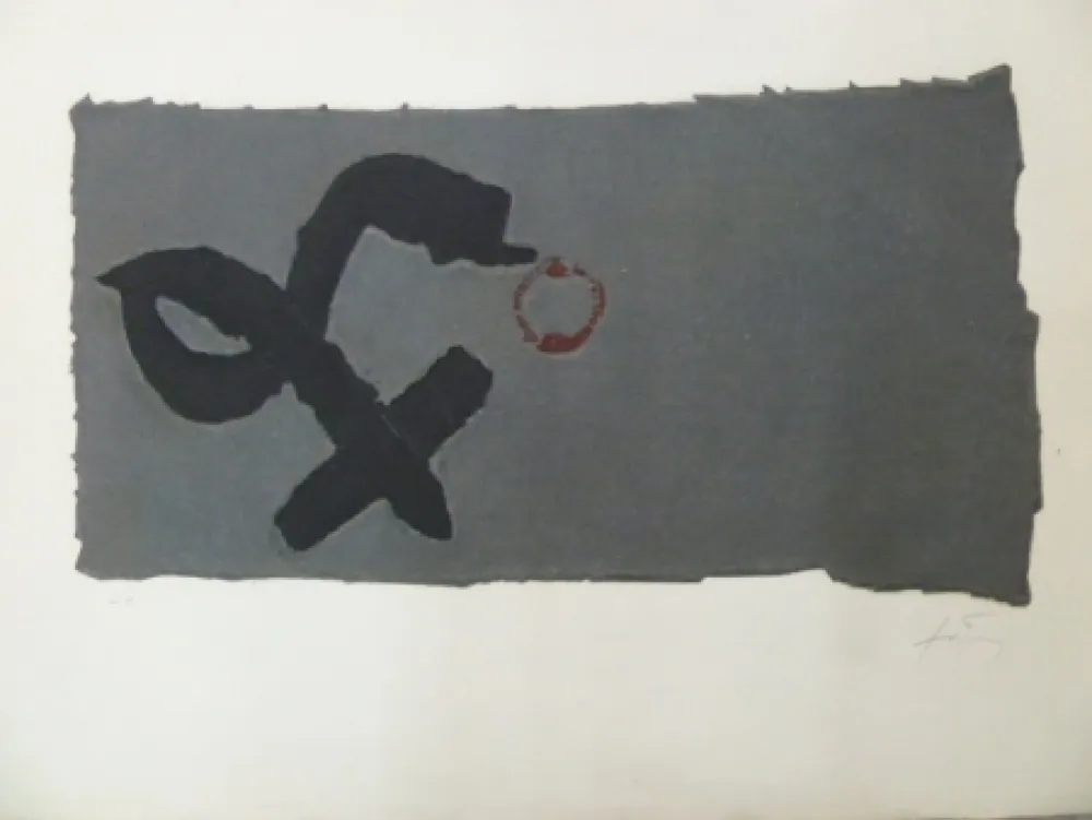 Eau-Forte Tàpies - CREU DEFORMADA