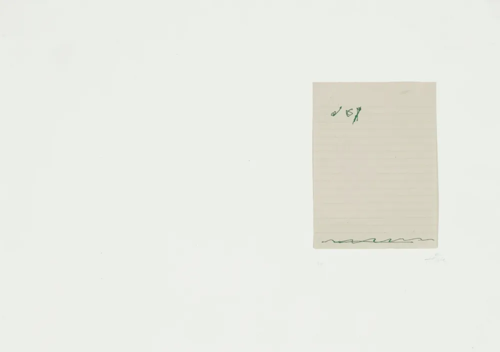 Lithographie Tàpies - El Pa A La Barca 2