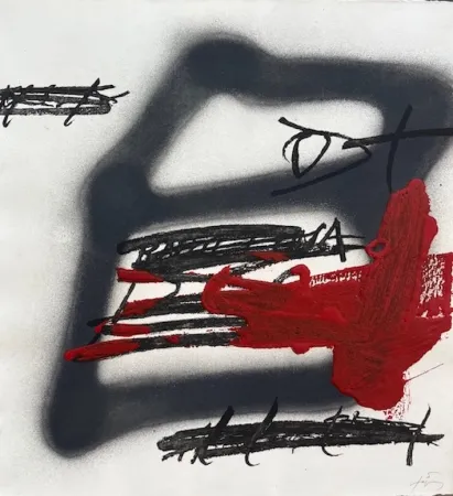 Eau-Forte Et Aquatinte Tàpies - Forma ombrejada