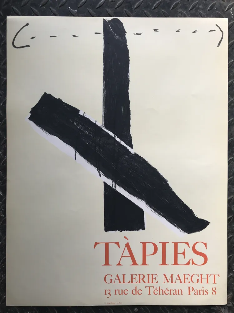 Aucune Technique Tàpies - Galerie Maeght