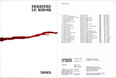 Livre Illustré Tàpies - Joan Brossa 