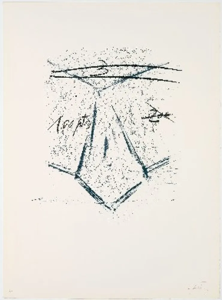 Lithographie Tàpies - Llambrec 12