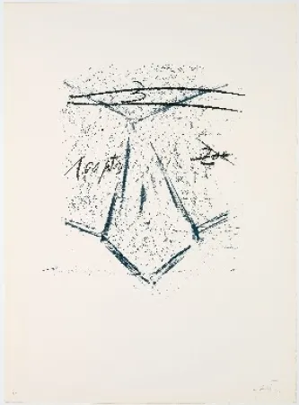 Lithographie Tàpies - Llambrec 12