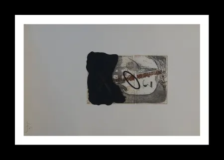 Eau-Forte Et Aquatinte Tàpies - Numero 3