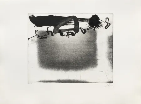 Gravure Tàpies - Panier