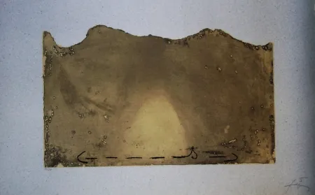 Eau-Forte Et Aquatinte Tàpies - Petrificada petrificante