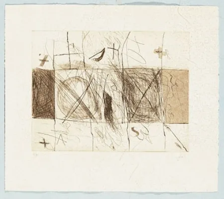 Gravure Tàpies - Quadrats i Grafismes 