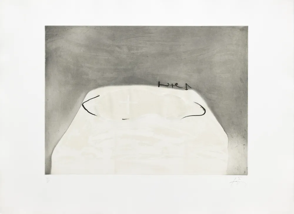 Gravure Tàpies - Semelle 