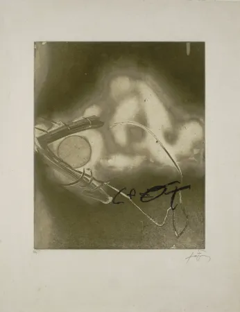 Gravure Tàpies - '' Sextina '' 