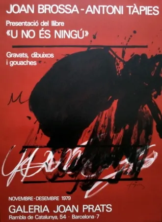 Affiche Tàpies - S/T