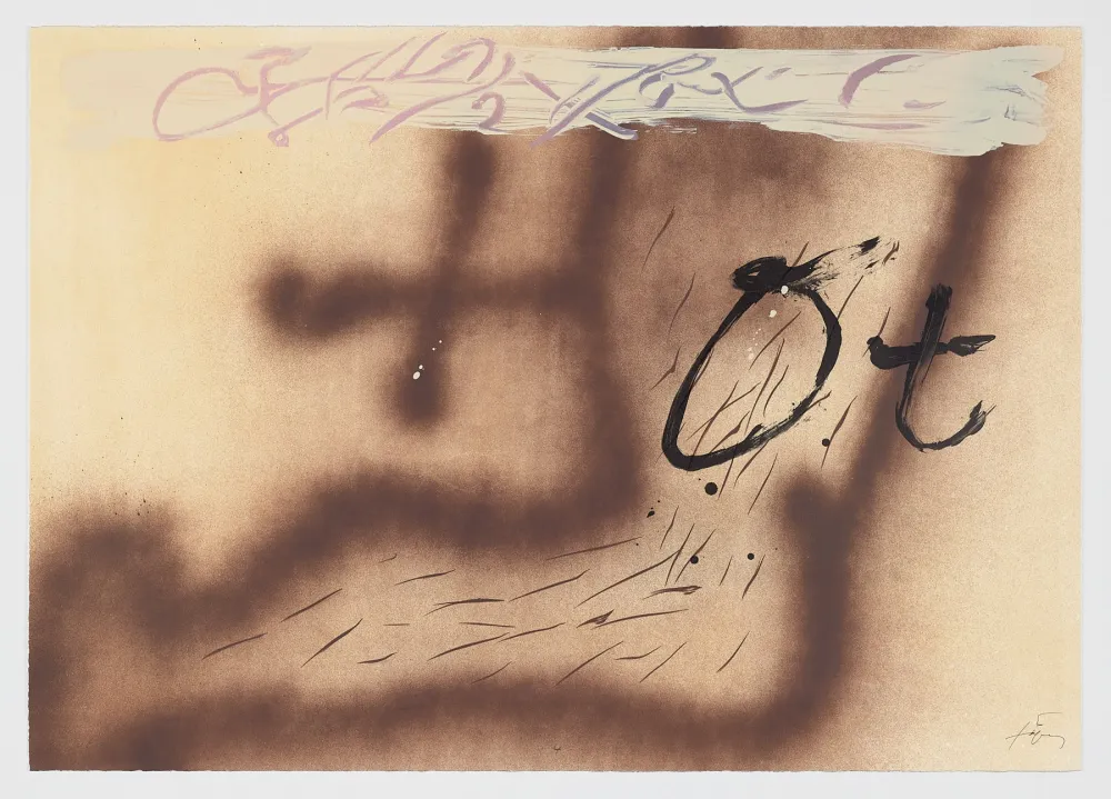 Lithographie Tàpies - Suite