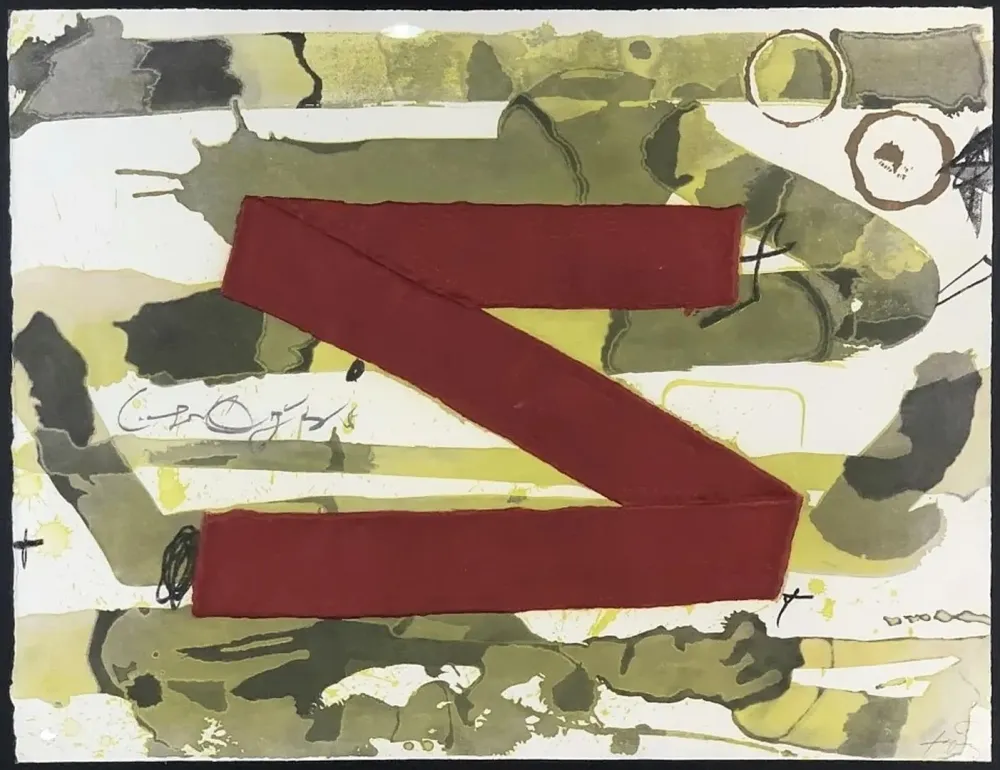 Eau-Forte Tàpies - Z