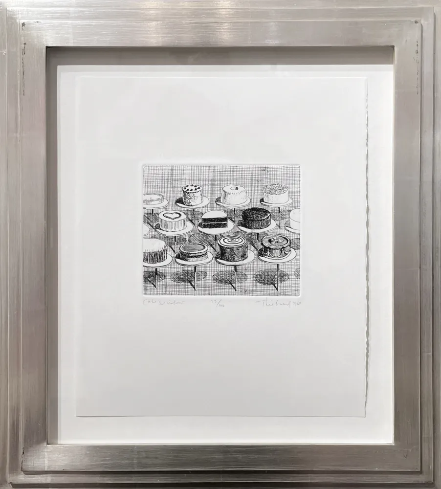 Gravure Thiebaud - Cake Window