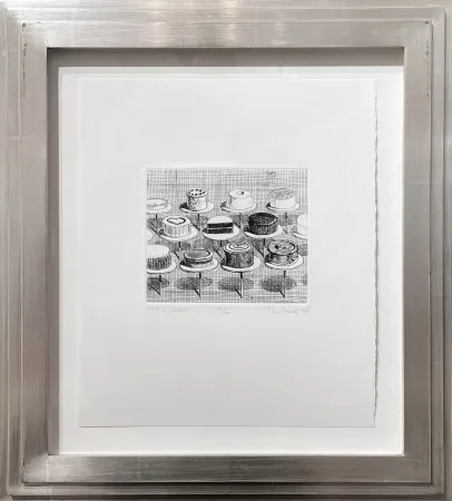 Gravure Thiebaud - Cake Window