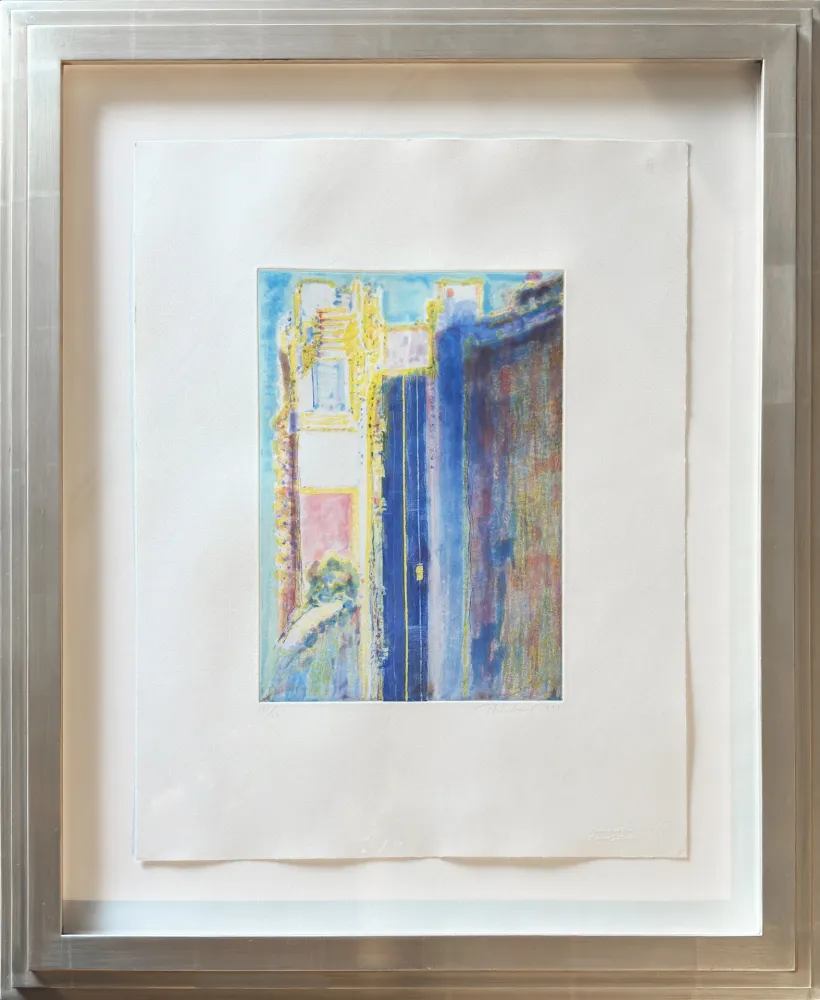 Aquatinte Thiebaud - City Edge