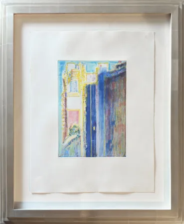 Aquatinte Thiebaud - City Edge