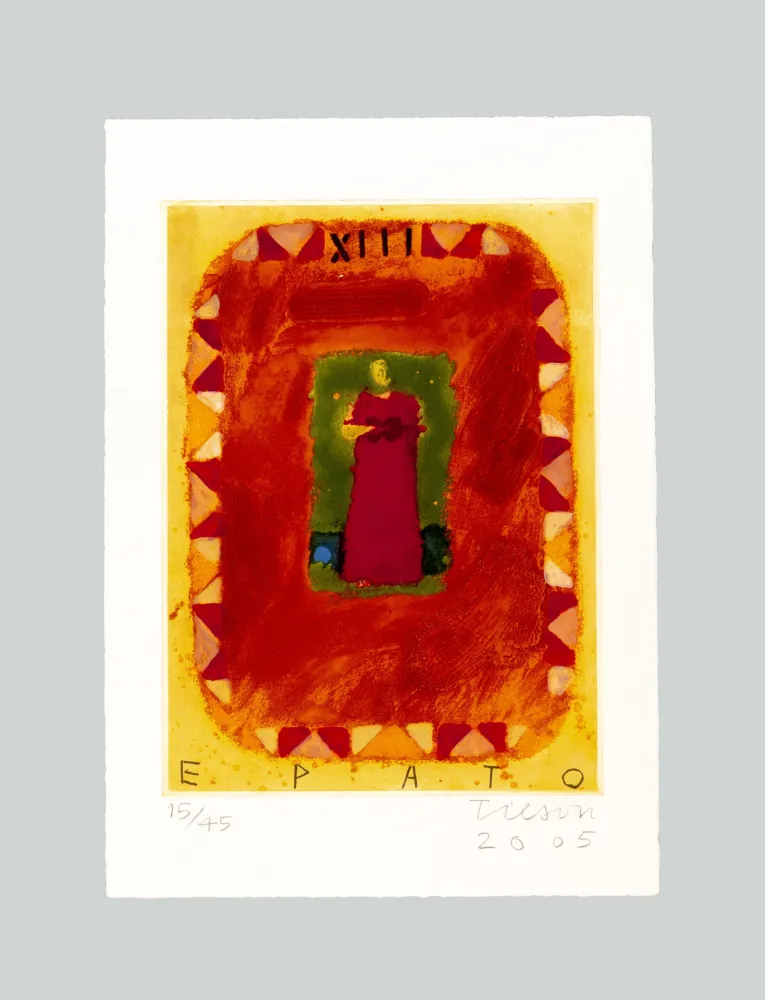 Aquatinte Tilson - Erato