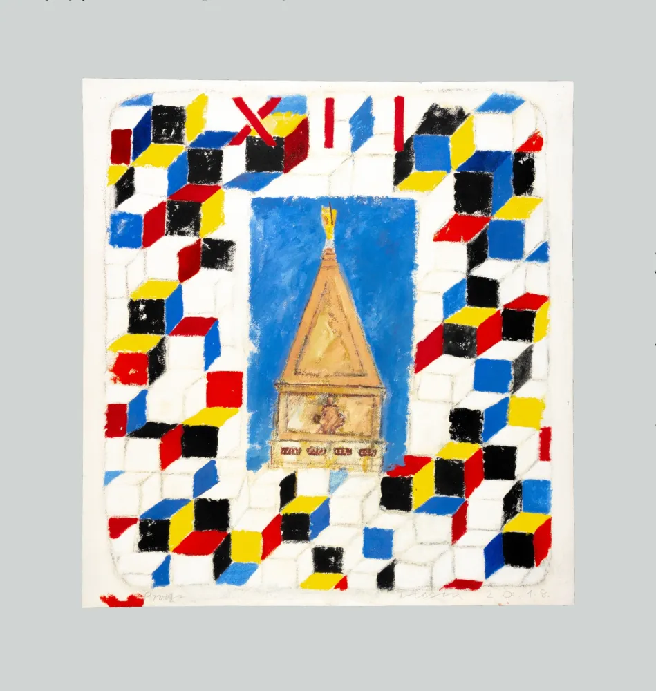 Carborundum Tilson - The Stones of Venice. Il Campanile di San Marco