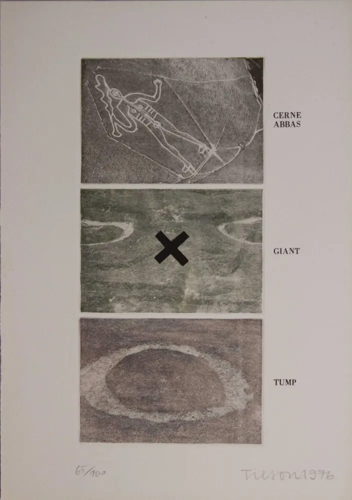 Eau-Forte Tilson - Untitled from ''Wessex' portfolio