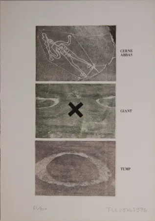 Eau-Forte Tilson - Untitled from ''Wessex' portfolio