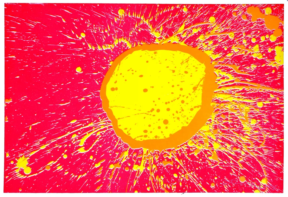 Lithographie Ting - Good Morning (rouge)