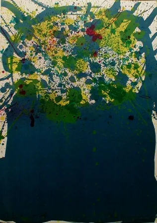 Lithographie Ting - Untitled abstraction