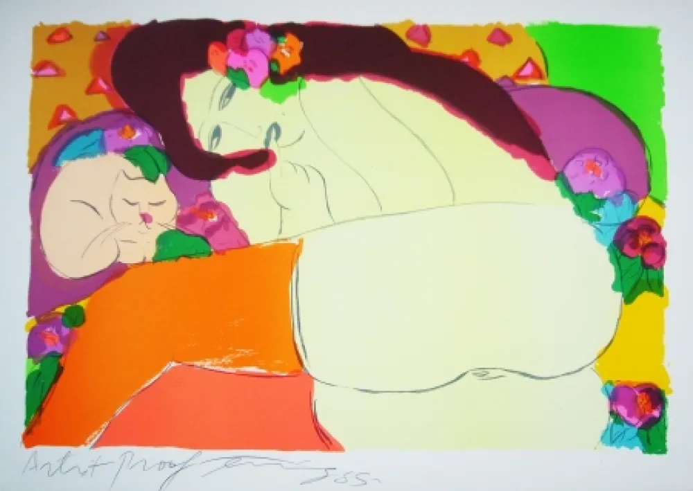 Lithographie Ting - Woman 8