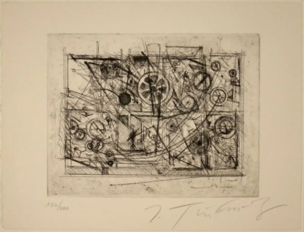 Eau-Forte Tinguely - Metaharmonie III