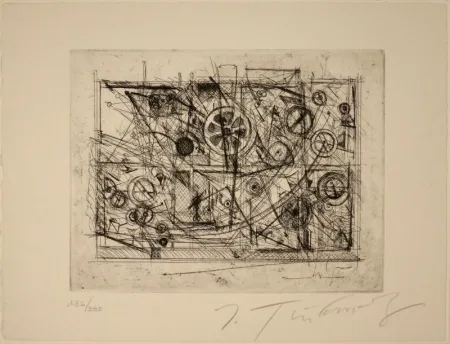 Eau-Forte Tinguely - Metaharmonie III