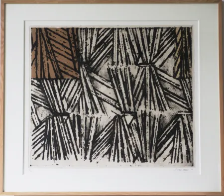 Eau-Forte Et Aquatinte Titus Carmel - Brisée I (Sur la route de la soie)