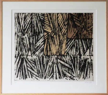 Eau-Forte Et Aquatinte Titus Carmel - Brisée II (Sur la route de la soie)