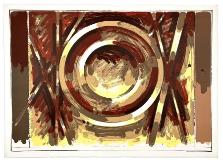 Lithographie Titus Carmel - Sans titre 2