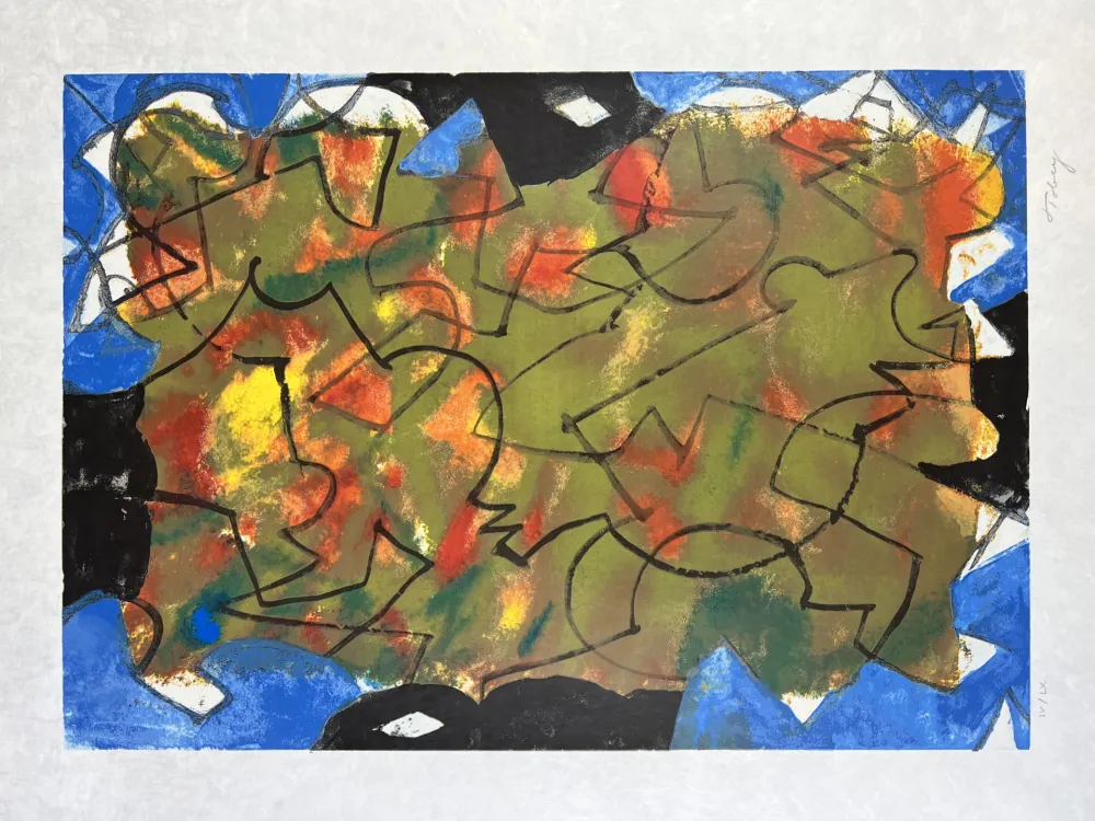 Lithographie Tobey - Glowing Fall