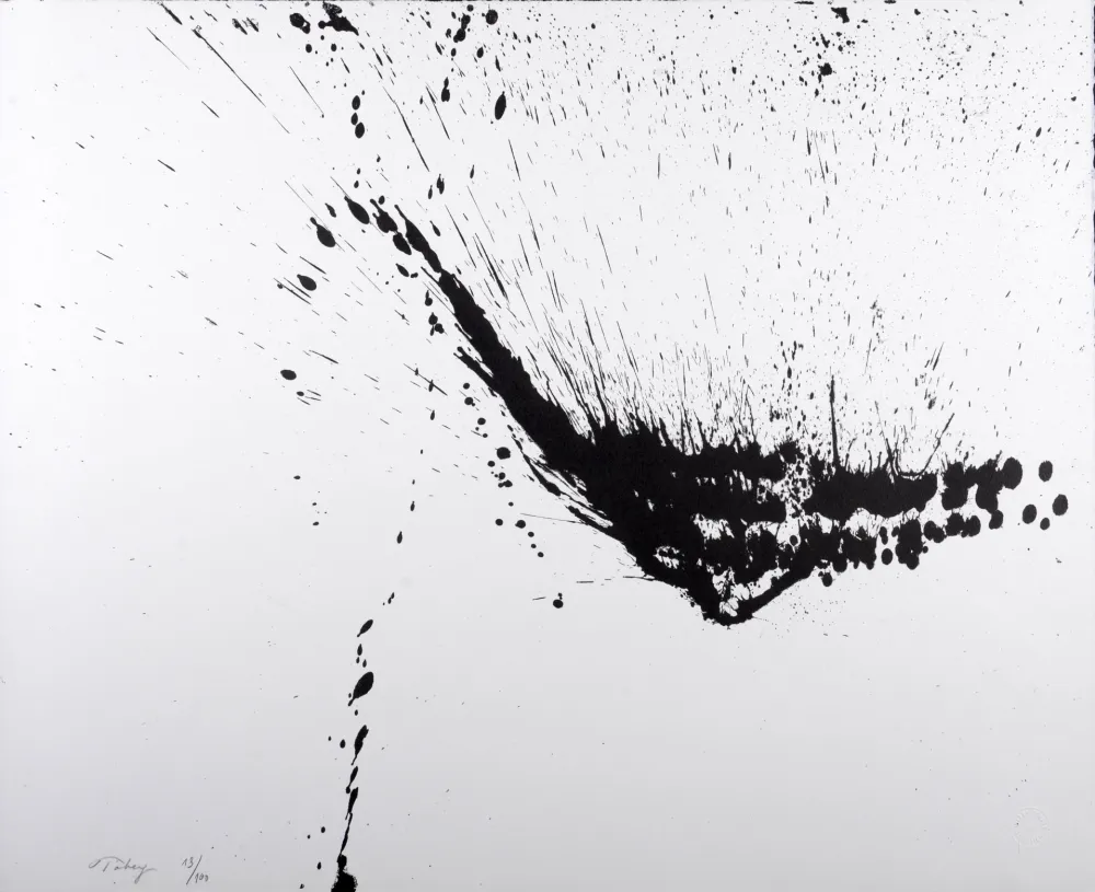 Lithographie Tobey - Sumi - Hand-signed