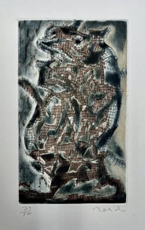 Eau-Forte Et Aquatinte Toledo - Animal que se pela