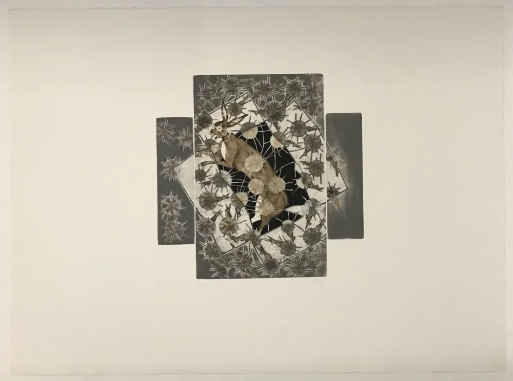 Gravure Toledo - Conejas (Rabbits)