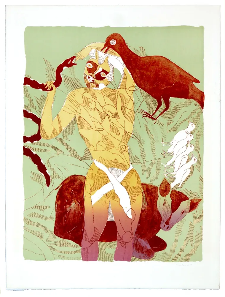 Lithographie Toledo - Sans titre