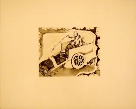 Eau-Forte Et Aquatinte Toledo - Sans Titre