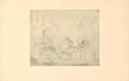 Eau-Forte Et Aquatinte Tonny - Untitled