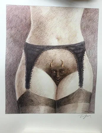 Offset Topor - Sans titre